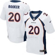 Camiseta Denver Broncos Booker Blanco 2016 Nike Elite NFL Hombre