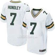 Camiseta Green Bay Packers Hundley Blanco Nike Elite NFL Hombre