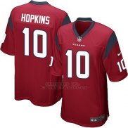 Camiseta Houston Texans Hopkins Rojo Nike Game NFL Nino
