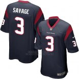 Camiseta Houston Texans Savage Negro Nike Game NFL Nino