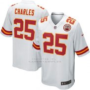 Camiseta Kansas City Chiefs Charles Blanco Nike Game NFL Hombre