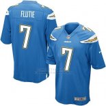Camiseta Los Angeles Chargers Flutie Azul Nike Game NFL Hombre