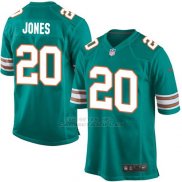 Camiseta Miami Dolphins Jones Verde Oscuro Nike Game NFL Nino