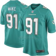 Camiseta Miami Dolphins Wake Verde Nike Game NFL Nino