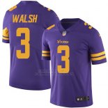 Camiseta Minnesota Vikings Walsh Violeta Nike Legend NFL Hombre