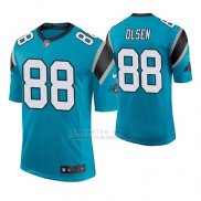 Camiseta NFL Elite Hombre Carolina Panthers Greg Olsen Azul
