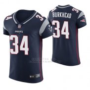 Camiseta NFL Elite Hombre New England Patriots Rex Burkhead Azul Vapor Untouchable
