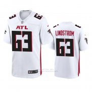 Camiseta NFL Game Atlanta Falcons Chris Lindstrom 2020 Blanco