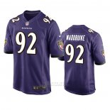 Camiseta NFL Game Baltimore Ravens Justin Madubuike Violeta