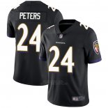 Camiseta NFL Game Baltimore Ravens Marcus Peters Alternate Negro