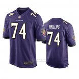 Camiseta NFL Game Baltimore Ravens Tyre Phillips Violeta