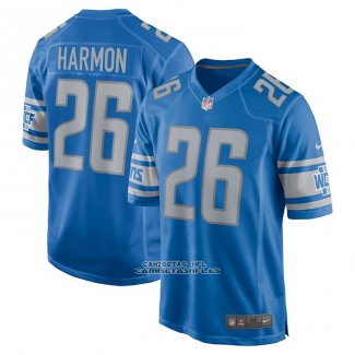 Camiseta NFL Game Detroit Lions Duron Harmon Azul