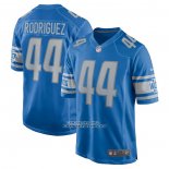 Camiseta NFL Game Detroit Lions Malcolm Rodriguez Azul