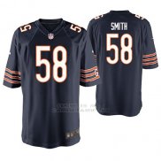 Camiseta NFL Game Hombre Chicago Bears Roquan Smith Navy