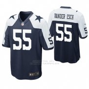 Camiseta NFL Game Hombre Dallas Cowboys Leighton Vander Esch Alternato Azul
