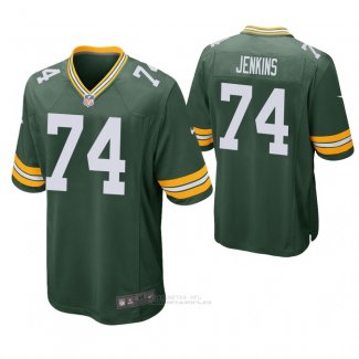 Camiseta NFL Game Hombre Green Bay Packers Elgton Jenkins Verde