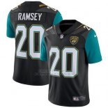 Camiseta NFL Game Hombre Jacksonville Jaguars 20 Jalen Ramsey Negro Vapor Untouchable