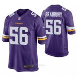 Camiseta NFL Game Hombre Minnesota Vikings Garrett Bradbury Violeta