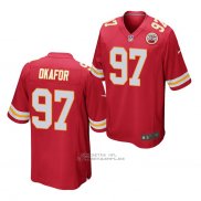 Camiseta NFL Game Kansas City Chiefs Alex Okafor Rojo