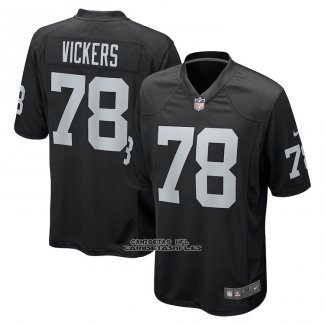 Camiseta NFL Game Las Vegas Raiders Kendal Vickers Negro