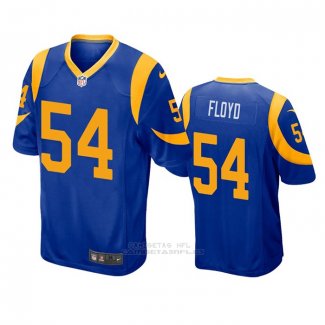 Camiseta NFL Game Los Angeles Rams 54 Leonard Floyd Azul