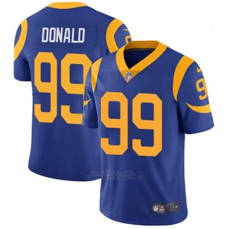 Camiseta NFL Game Los Angeles Rams 99 Aaron Donald Alternate Azul