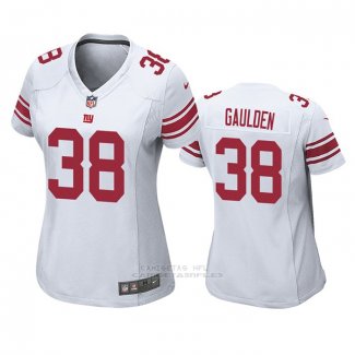 Camiseta NFL Game Mujer New York Giants Rashaan Gaulden Blanco