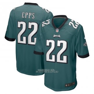 Camiseta NFL Game Philadelphia Eagles Marcus Epps Verde