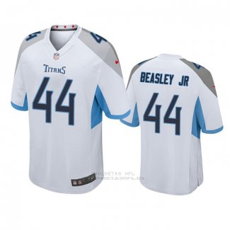 Camiseta NFL Game Tennessee Titans Vic Beasley Jr Blanco