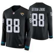 Camiseta NFL Hombre Jacksonville Jaguars Austin Seferian Jenkins Negro Therma Manga Larga
