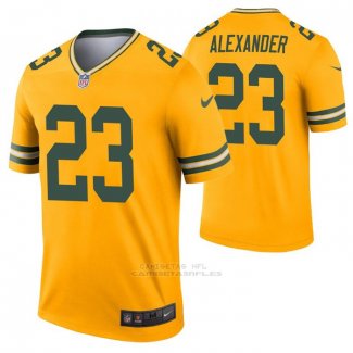 Camiseta NFL Legend Green Bay Packers Jaire Alexander Inverted Oro