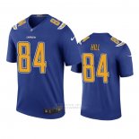 Camiseta NFL Legend Los Angeles Chargers K.j. Hill Azul Color Rush