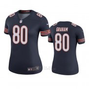 Camiseta NFL Legend Mujer Chicago Bears Jimmy Graham Azul Color Rush