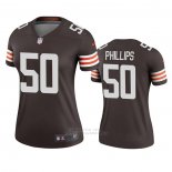 Camiseta NFL Legend Mujer Cleveland Browns Jacob Phillips Marron