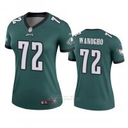 Camiseta NFL Legend Mujer Philadelphia Eagles Prince Tega Wanogho Verde