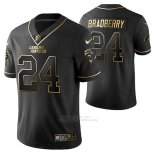 Camiseta NFL Limited Carolina Panthers James Bradberry Golden Edition Negro