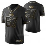 Camiseta NFL Limited Carolina Panthers Ryan Kalil Golden Edition Negro