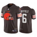 Camiseta NFL Limited Cleveland Browns Mayfield Big Logo Marron