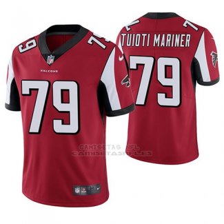 Camiseta NFL Limited Hombre Atlanta Falcons Jacob Tuioti Mariner Rojo Vapor Untouchable