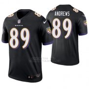 Camiseta NFL Limited Hombre Baltimore Ravens Mark Andrews Negro Legend