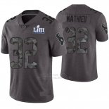 Camiseta NFL Limited Hombre Houston Texans Tyrann Mathieu Gris Super Bowl LIII