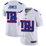 Camiseta NFL Limited New York Giants Jones Logo Dual Overlap Blanco