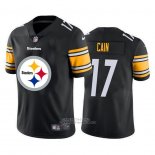 Camiseta NFL Limited Pittsburgh Steelers Cain Big Logo Negro