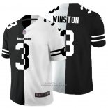 Camiseta NFL Limited Tampa Bay Buccaneers Winston Black White Split