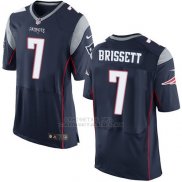 Camiseta New England Patriots Brissett Profundo Azul Nike Elite NFL Hombre