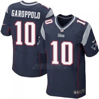 Camiseta New England Patriots Gapoppolo Profundo Azul Nike Elite NFL Hombre