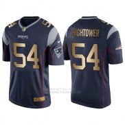 Camiseta New England Patriots Hightower Profundo Azul Nike Gold Game NFL Hombre