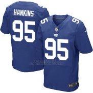 Camiseta New York Giants Hankins Azul Nike Elite NFL Hombre