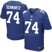 Camiseta New York Giants Schwartz Azul Nike Elite NFL Hombre