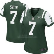 Camiseta New York Jets Smith Verde Nike Game NFL Mujer